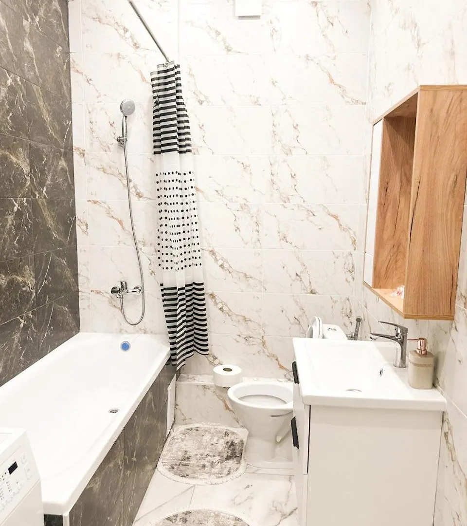 Apartment New 1 Bedroom Рядом С Трц Керуен, Мечеть Әбу Насыр Әл-Фараби Nur-Sultan