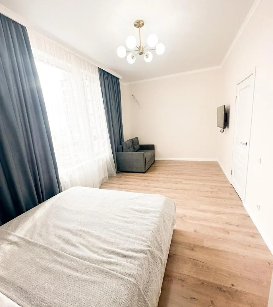 Apartment New 1 Bedroom Рядом С Трц Керуен, Мечеть Әбу Насыр Әл-Фараби Nur-Sultan  Kazakhstan